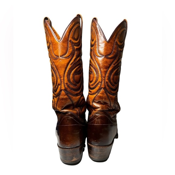 Dan Post Red Brown Boot Reddish Brown Size 8.5 - Picture 2 of 9